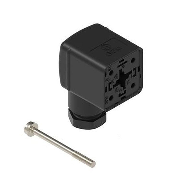 Hirschmann GDM 3106 3+PE DIN 43650 Solenoid Connector Female, 250V Voltage