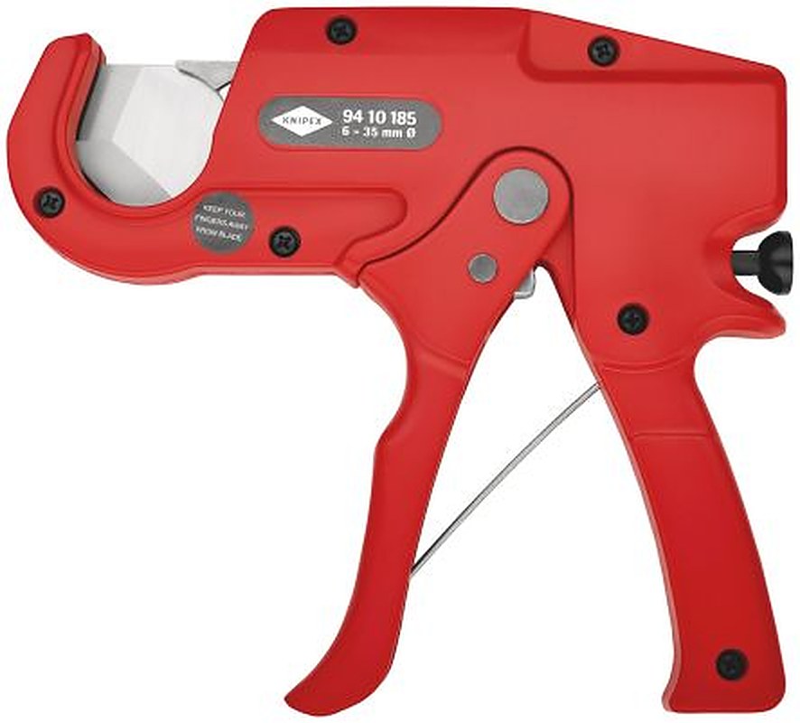 Knipex Pipe Cutter 6 to 35 mm Cuts Plastic