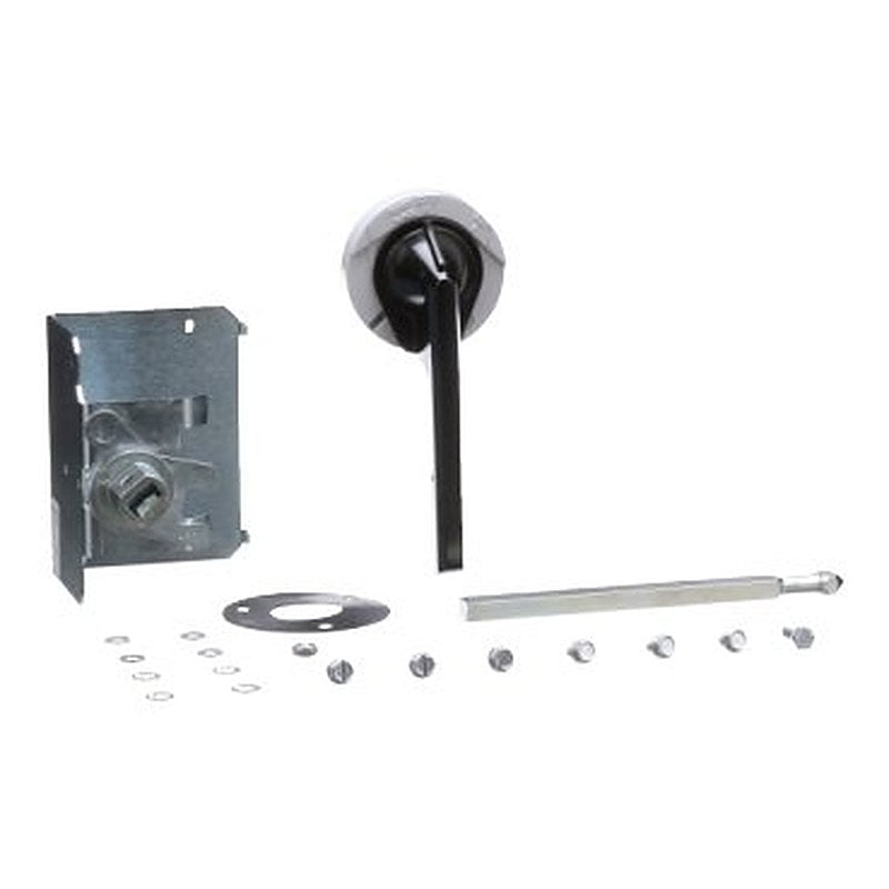 Circuit breaker accessory, PowerPacT B, handle kit, rotary, 6 inch, 125A, operating mechanism, short shaft (Circuit breaker accessory PowerPacT B) is a Schneider Electric product. Designed for reliable performance and long service life. Available across Iraq — contact us for pricing and delivery options.