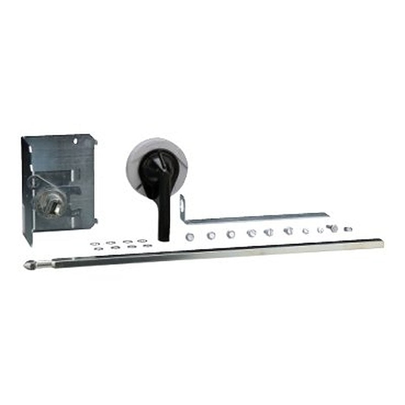 Circuit breaker accessory, PowerPacT B, handle kit, rotary, 3 inch, 125A, operating mechanism, long shaft (Circuit breaker accessory PowerPacT B) is a Schneider Electric product. Designed for reliable performance and long service life. Available across Iraq — contact us for pricing and delivery options.