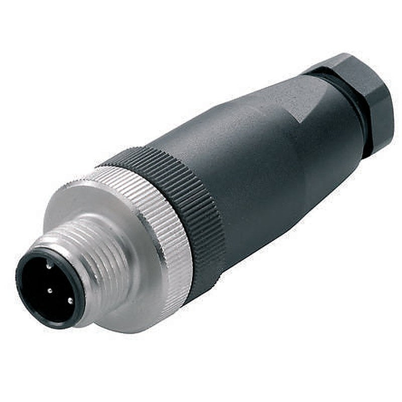 Weidmüller Connector, 4 Contacts, Screw, M12 Connector, Plug, Socket, Male/Female, IP67, SAIS Series