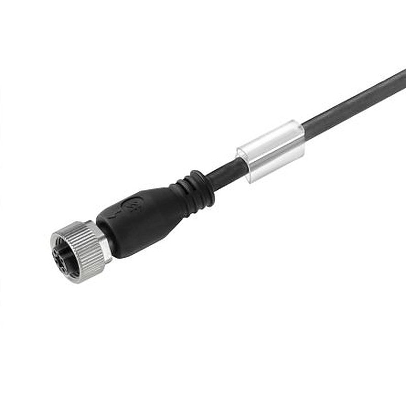 Weidmüller Female 4 way Straight to Unterminated Unterminated Actuator/Sensor Cable, 10 m