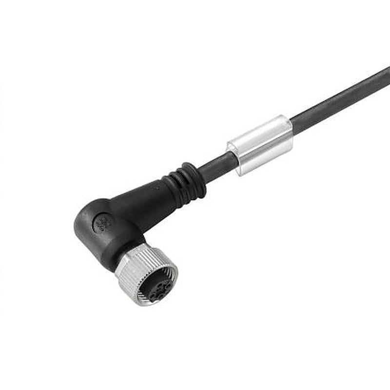 Weidmüller Female 4 way Threaded to Unterminated Unterminated Actuator/Sensor Cable, 10 m