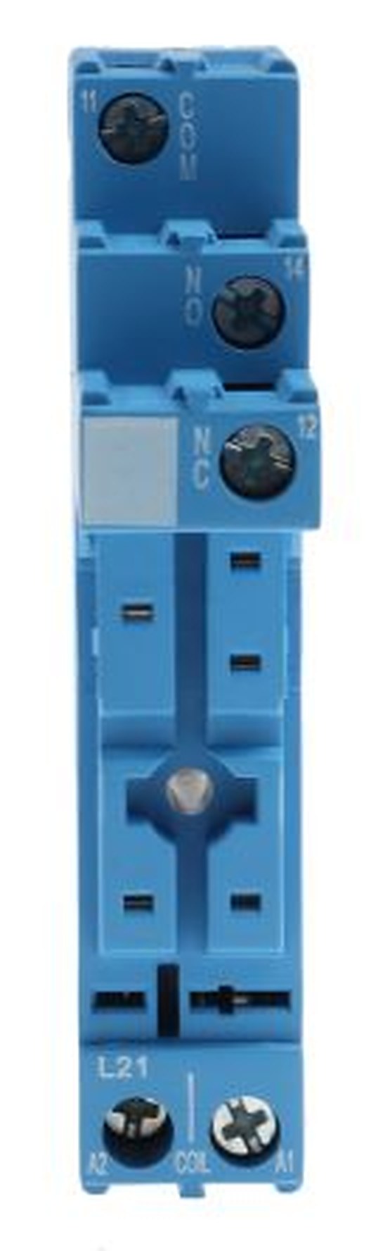 Finder 95 8 Way 250V ac DIN Rail Relay Socket, for use with 40.31 Series Relay