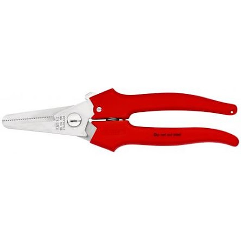 Knipex 190mm Tin Snip for Iron Sheets, Not Suitable For Steel Wire