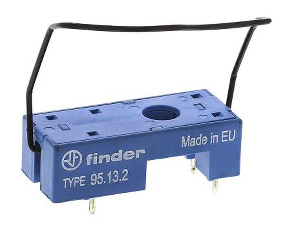 Finder 95 Relay Socket, for use with 40.31 Series, 40.41 Series
