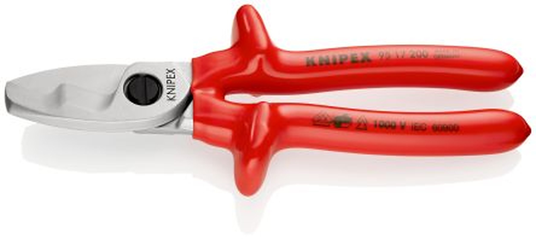 Knipex Knipex VDE/1000V Approved Without Bevel Cable Cutter