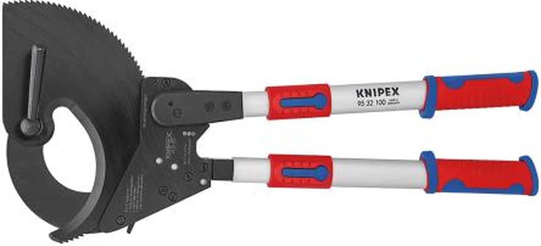 Knipex Cutter for Copper and Aluminium Single Conductors as well as Multiple Stranded Cables Also with Hard Rubber or