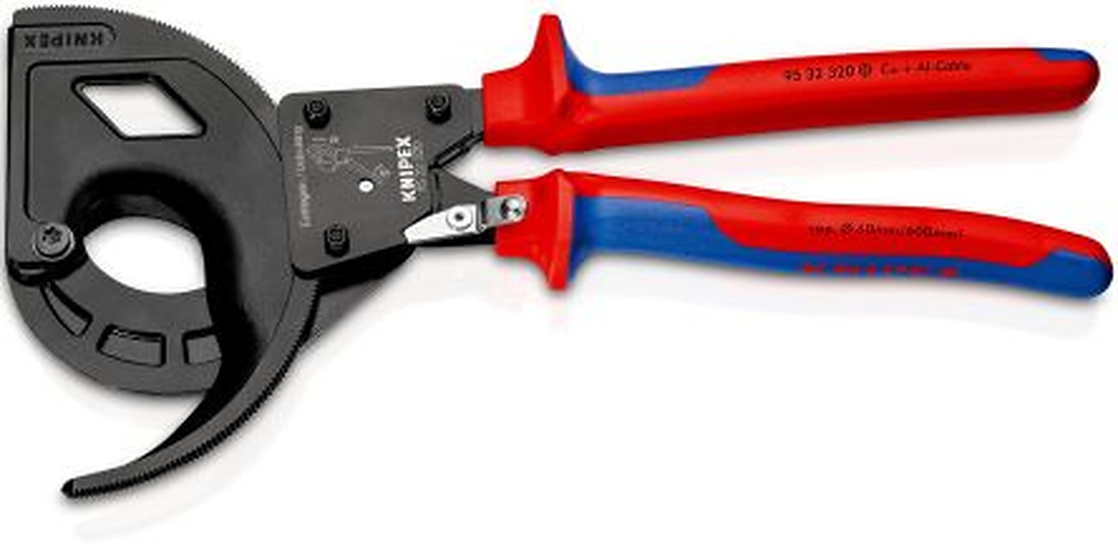 Knipex Knipex Cable Cutter Ratchet Cable Cutter