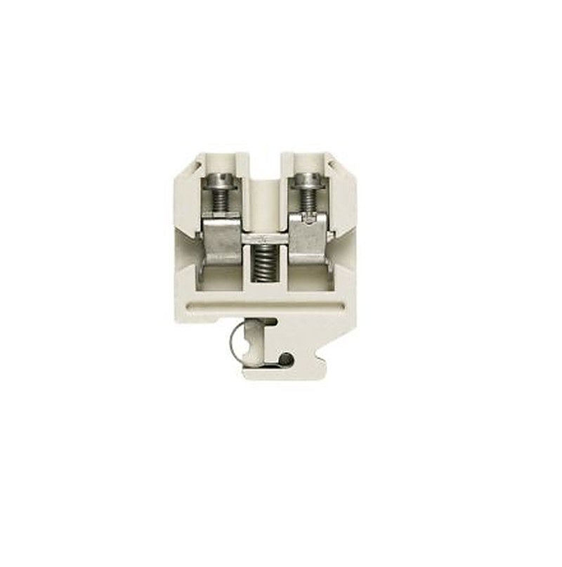 Weidmüller 9502610000 SAK Series Feed Through Terminal Block Beige, 10mm², 1-Level, Screw, IECEx/ATEX