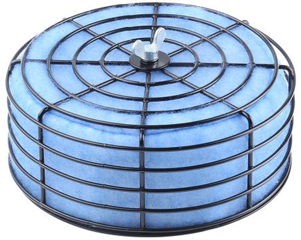 ebm-papst Fan Filter for 140 mm, 146 mm, 160 mm Fans, Viledon Filter, Steel Frame, 185 mm 185mm 74 mm