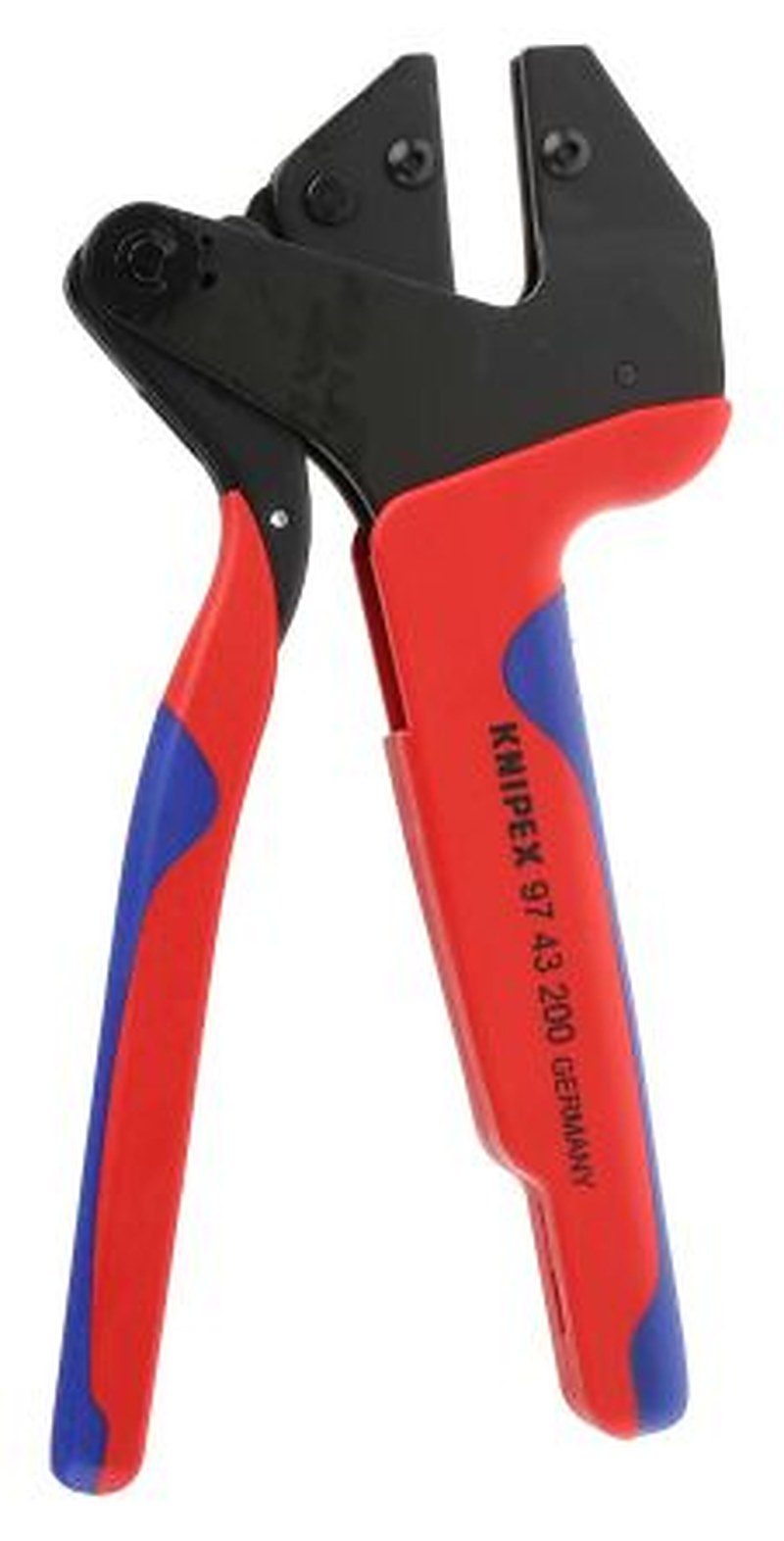 Knipex 97 43 200 2 mm Crimp Tool Frame Crimping Tool Frame for Exchangeable Crimping dies