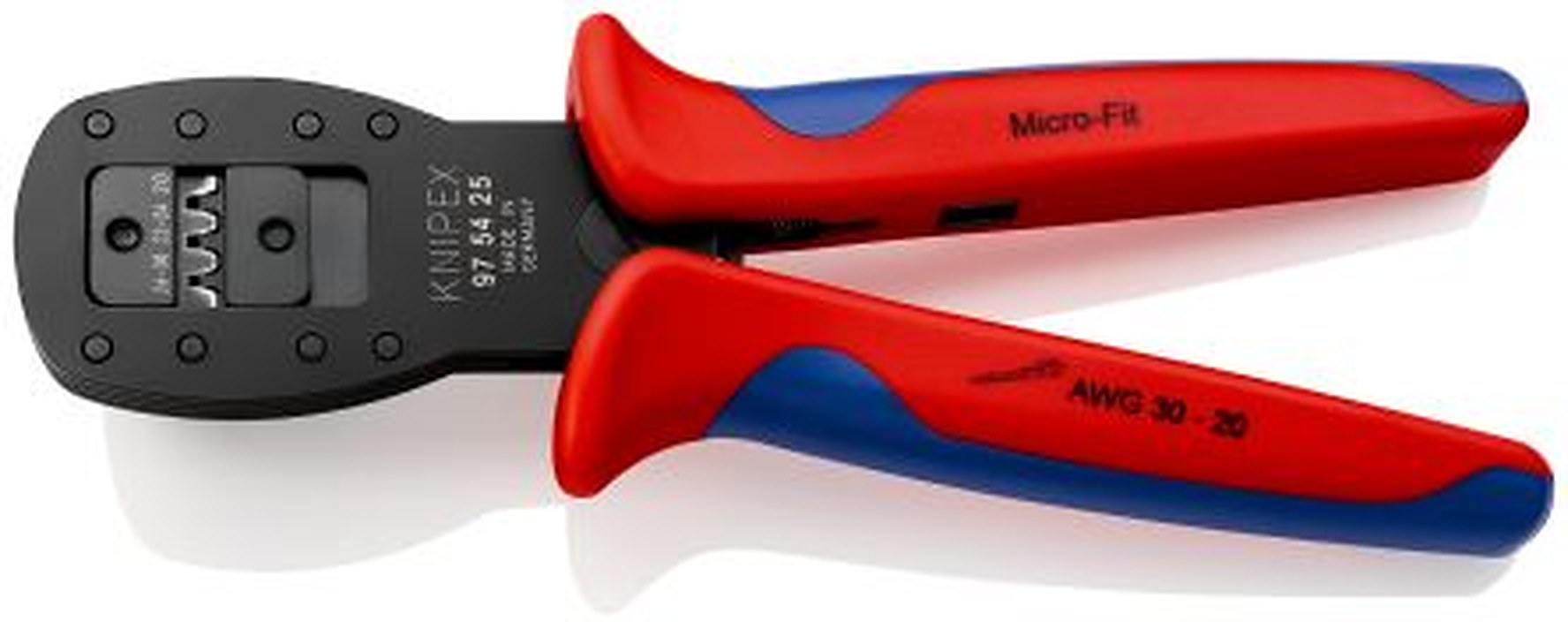 Knipex Crimping Tool for Micro Plugs in the Micro-Fit Series From Molex LLC