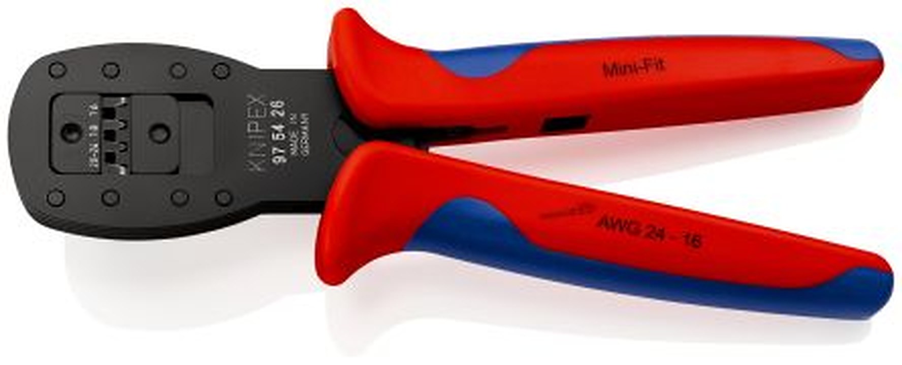 Knipex Crimp Tool for Micro Plugs in the Micro-Fit Series From Molex LLC