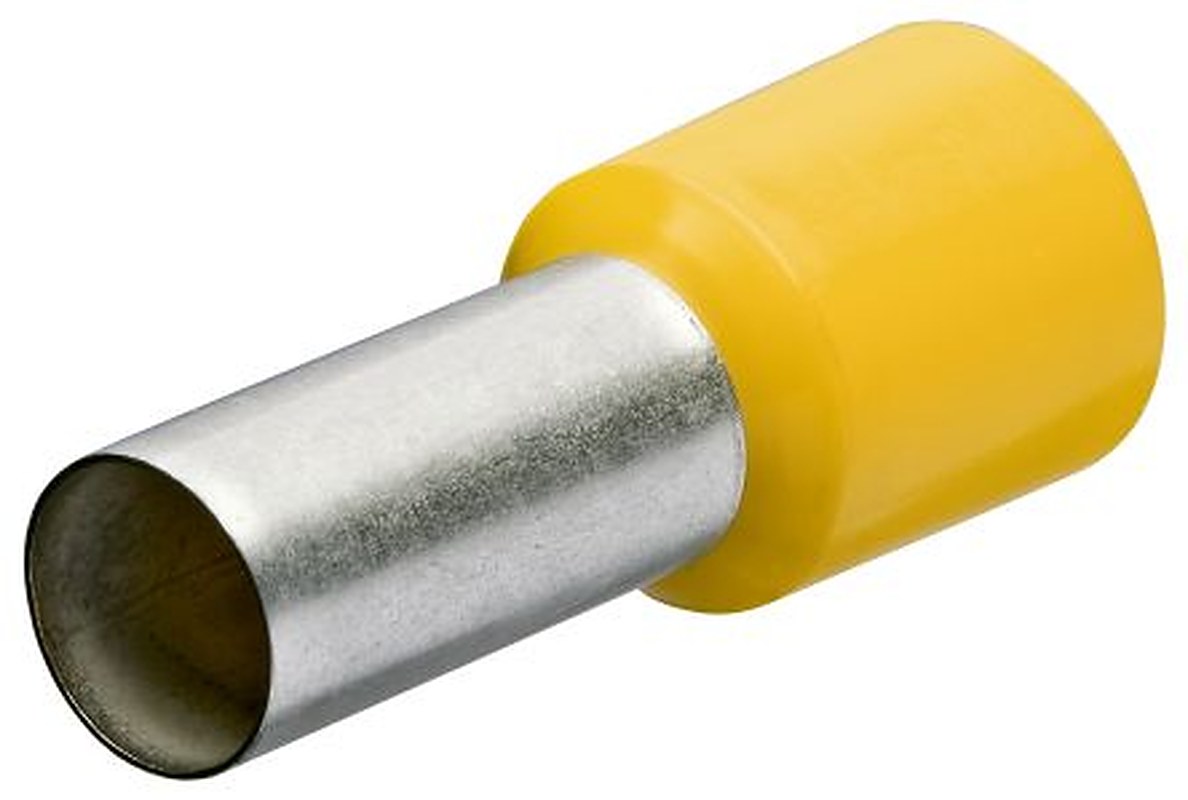 Knipex, 97 99 Insulated Ferrule, 8 mm Pin Length, 1 mm Pin Diameter, White from 20 AWG to 20 AWG Wire Size