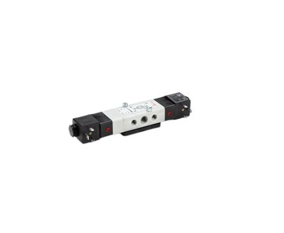 Norgren Spool Valve - 3/2 Way, 5/2 Way Solenoid/Spring NPT, ISO G 97100  Series 230 V ac, 24V dc