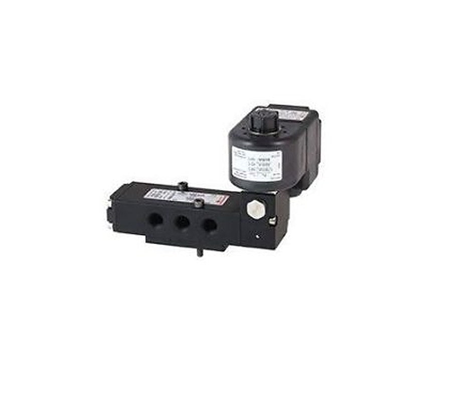 Norgren Spool Valve - 5/2, 3/2 Solenoid/Spring NPT 97100 NAMUR  Series 230 V ac, 24V dc