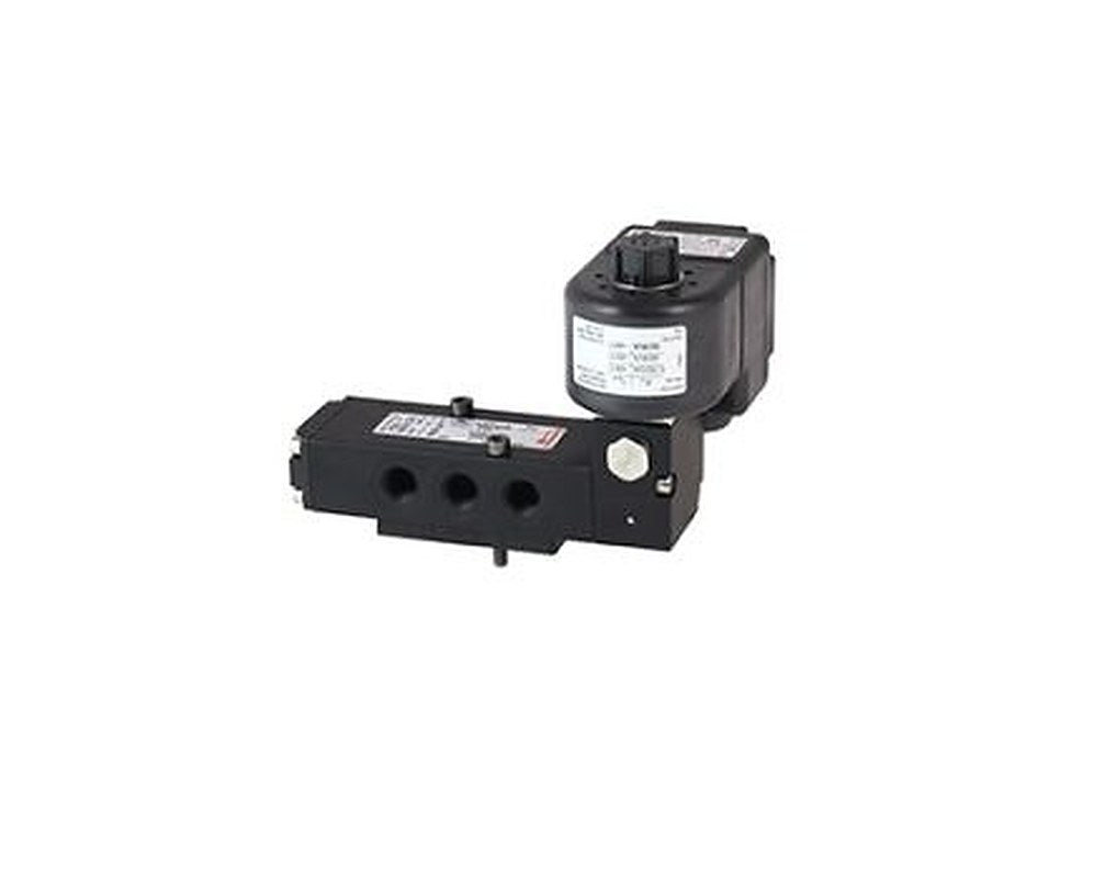 Norgren Spool Valve - Solenoid/Spring ISO G or NPT 97100  Series 230 V ac, 24V dc
