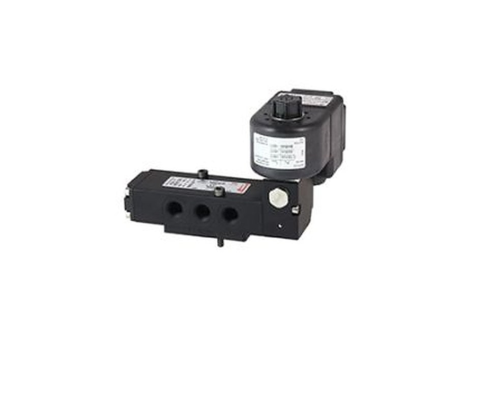 Norgren Spool Valve - 3/2 Way, 5/2 Way Solenoid/Spring ISO G or NPT 97105  Series 230 V ac, 24V dc
