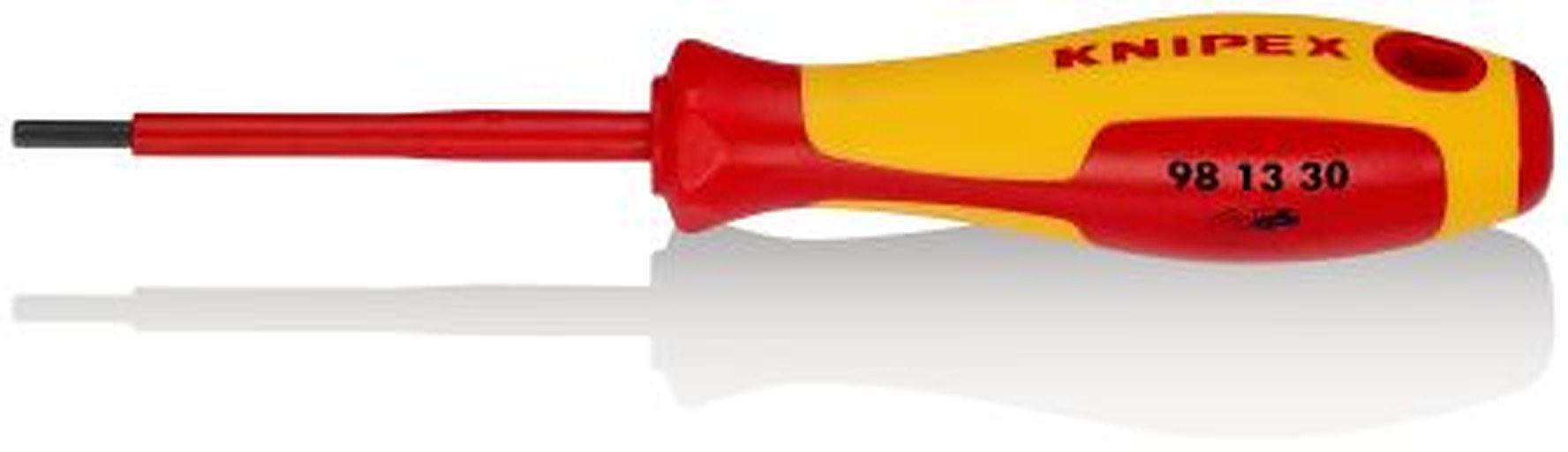 Knipex Insulated, 3 mm Tip, 75 mm Blade VDE/1000V Approved, 182 mm Overall