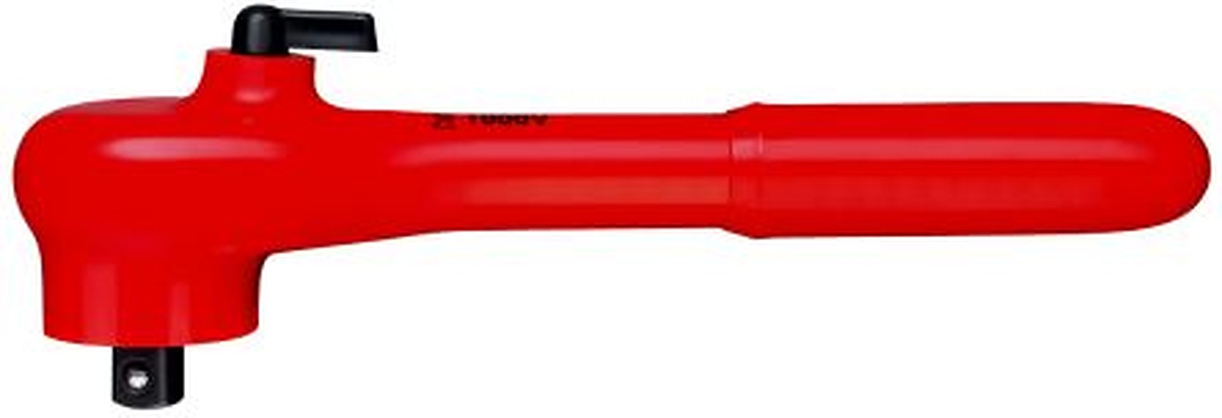 Knipex 3/8 in Ratchet with Reversible Ratchet Handle, 190mm Overall