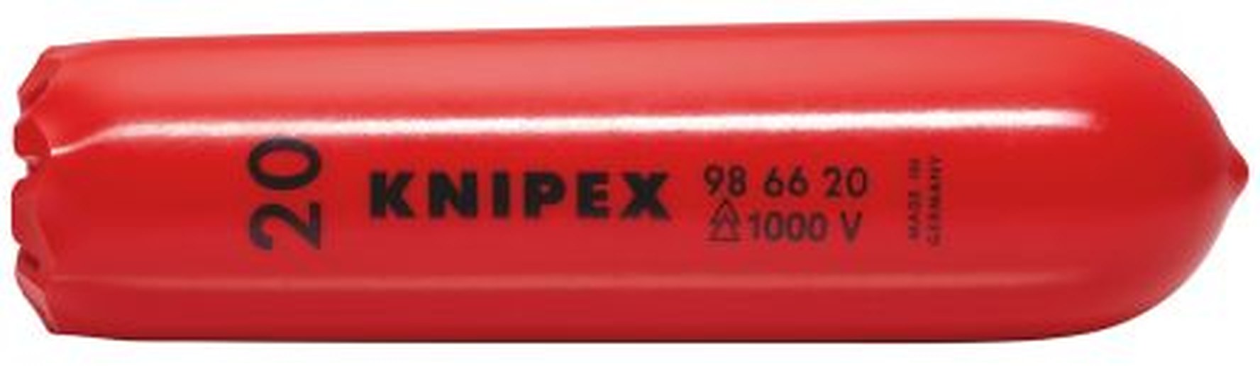 Knipex 100 mm Red Cable Cover in Plastic, 20 mm ID