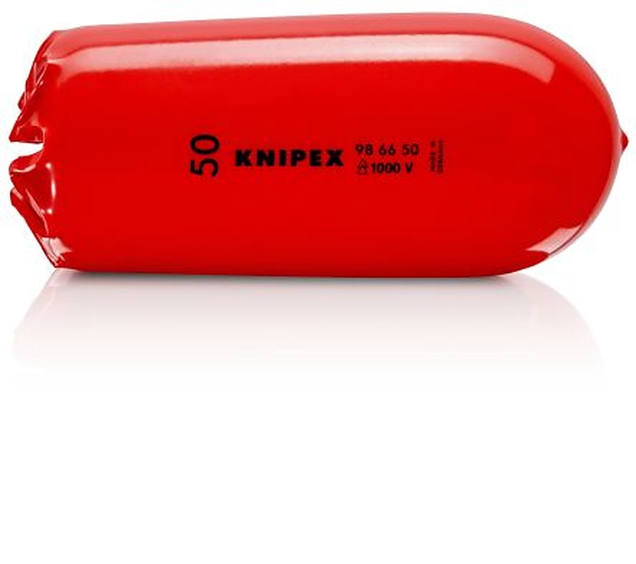 Knipex 135 mm Red, Black Cable Cover in Plastic, 50 mm ID