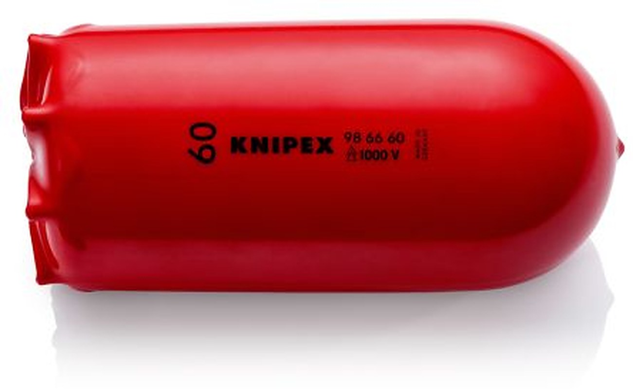 Knipex 140 mm Red, Black Cable Cover in Plastic, 60 mm ID