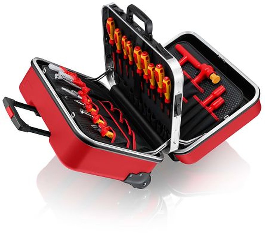 Knipex ABS, Aluminium Tool Case Wheeled 290 mm 520 mm 435
