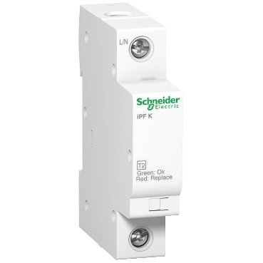 iPF K 20 modular surge arrester - 1 pole - 340V (iPF K 20 modular surge arrester) is a Schneider Electric product. Designed for reliable performance and long service life. Available across Iraq — contact us for pricing and delivery options.