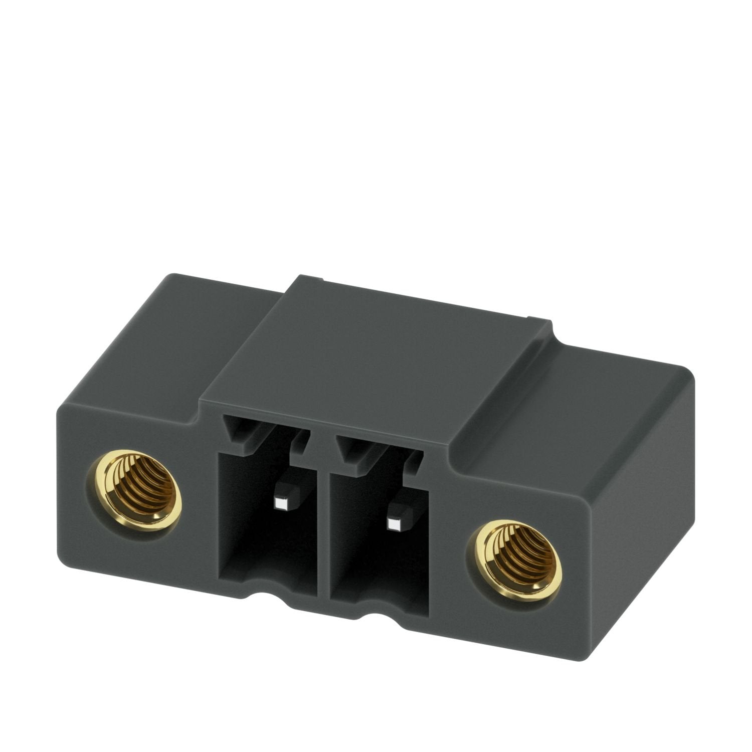 PCB headers, nominal cross section: 1.5 mm 2 , color: black, nominal current: 8 A, rated voltage (III/2): 160 V, contact surface: Sn, contact connection type: Pin, number of rows: 1, number of positions: 2, product range: MC 1,5/..-GF-THR, pitch: 3.81 mm, mounting: THR soldering / wave soldering, pin layout: Linear pinning, solder pin [P]: 2.6 mm, number of solder pins per potential: 1, plug-in system: COMBICON MC 1,5, Pin connector pattern alignment: Standard, locking: Screw locking mechanism, mounting met
