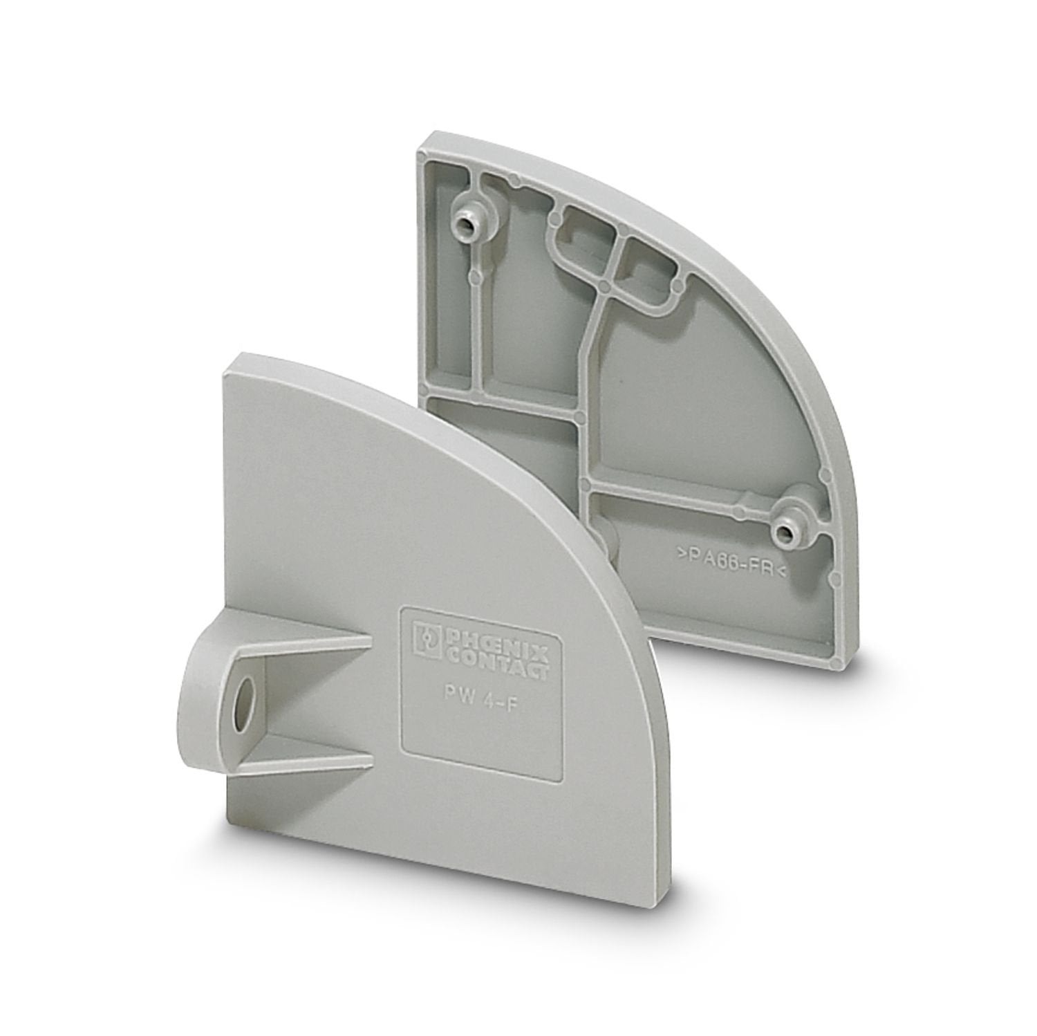 Flange, number of positions: 0, color: gray