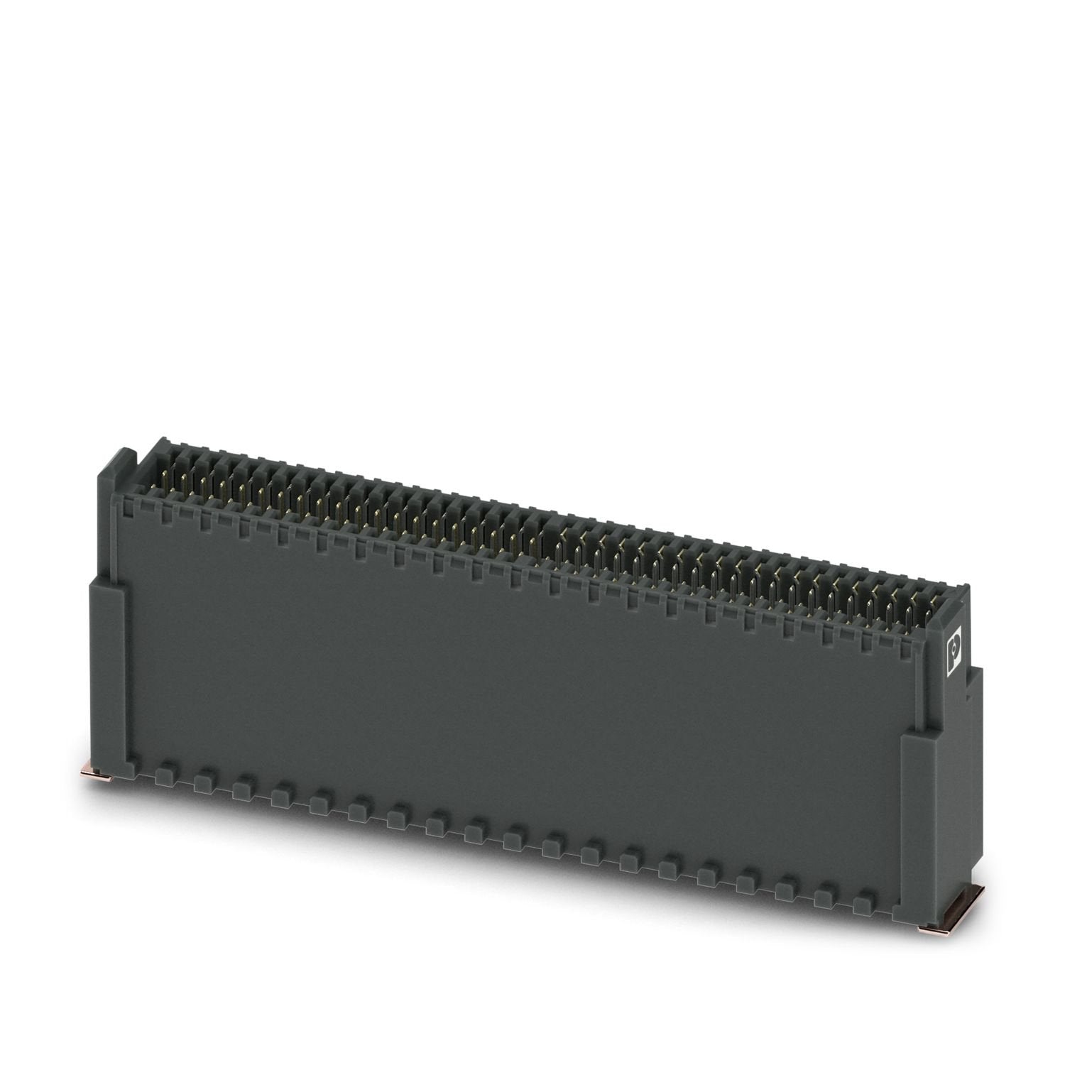 SMD male connector, nominal current: 1.7 A, test voltage: 500 V AC, number of positions: 80, pitch: 0.8 mm, color: black, contact surface: Au, contact connection type: Pin, mounting: SMD soldering