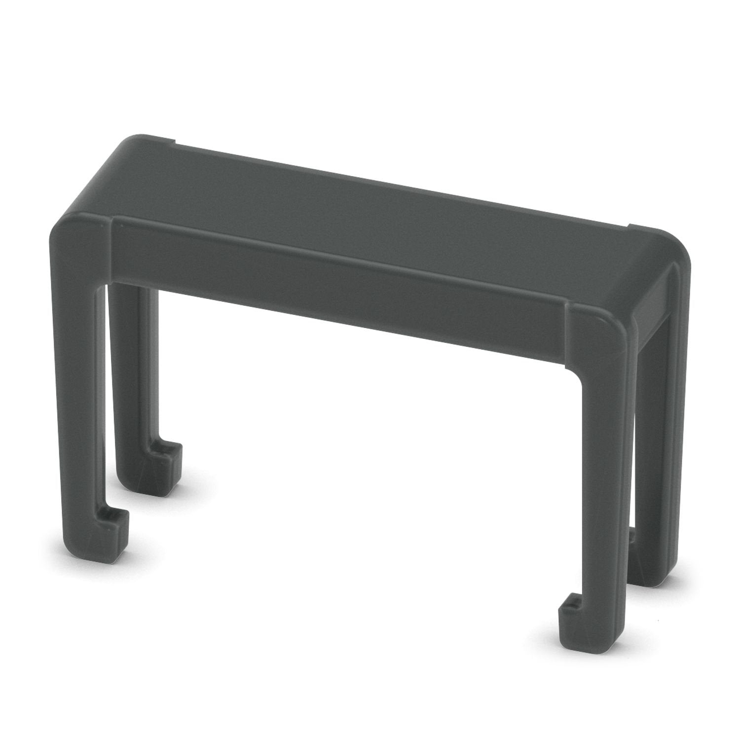 Strain relief, number of positions: 20, pitch: 1.27 mm, color: black
