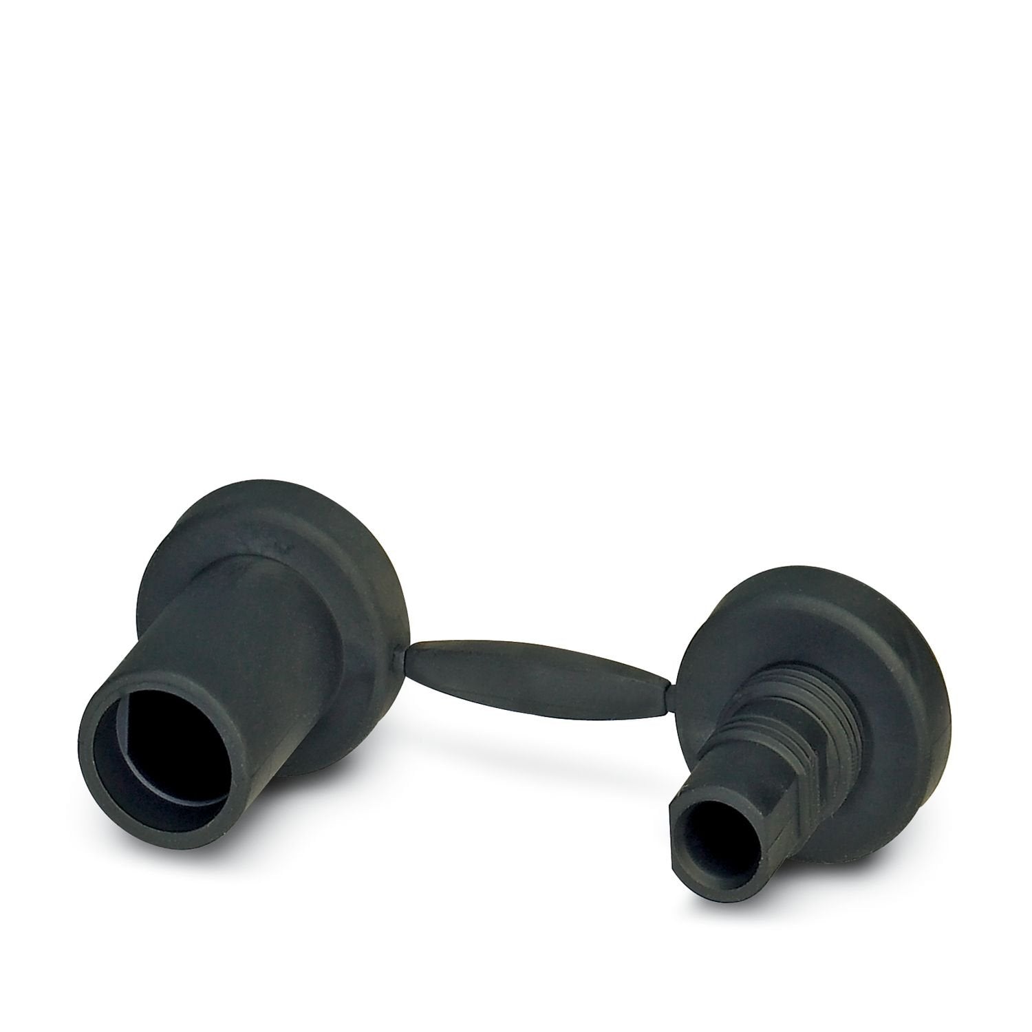 Protective cap, Range of articles: SUNCLIX, color: black, self-sealing, without interlock, set consisting of: 1 protective cap for connector side and 1 protective cap for coupling side