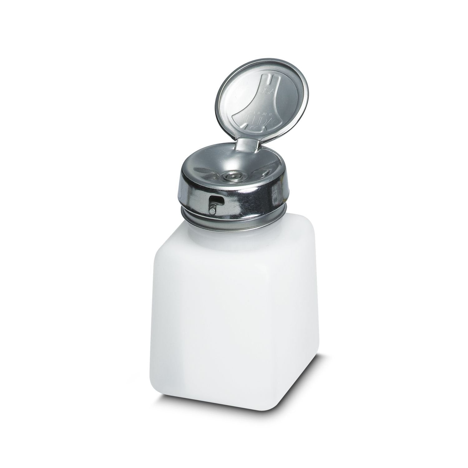 Solvent dispenser, 100 ml, lockable pump dispenser