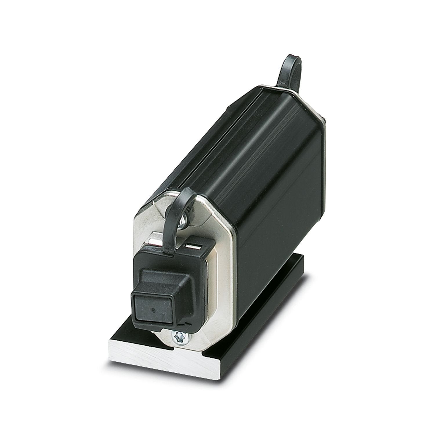 Coupling, design: Version 14, degree of protection: IP65, number of positions: 8, 1 Gbps, CAT5, material: Metal, connection method: Coupling, color: black, Ethernet
