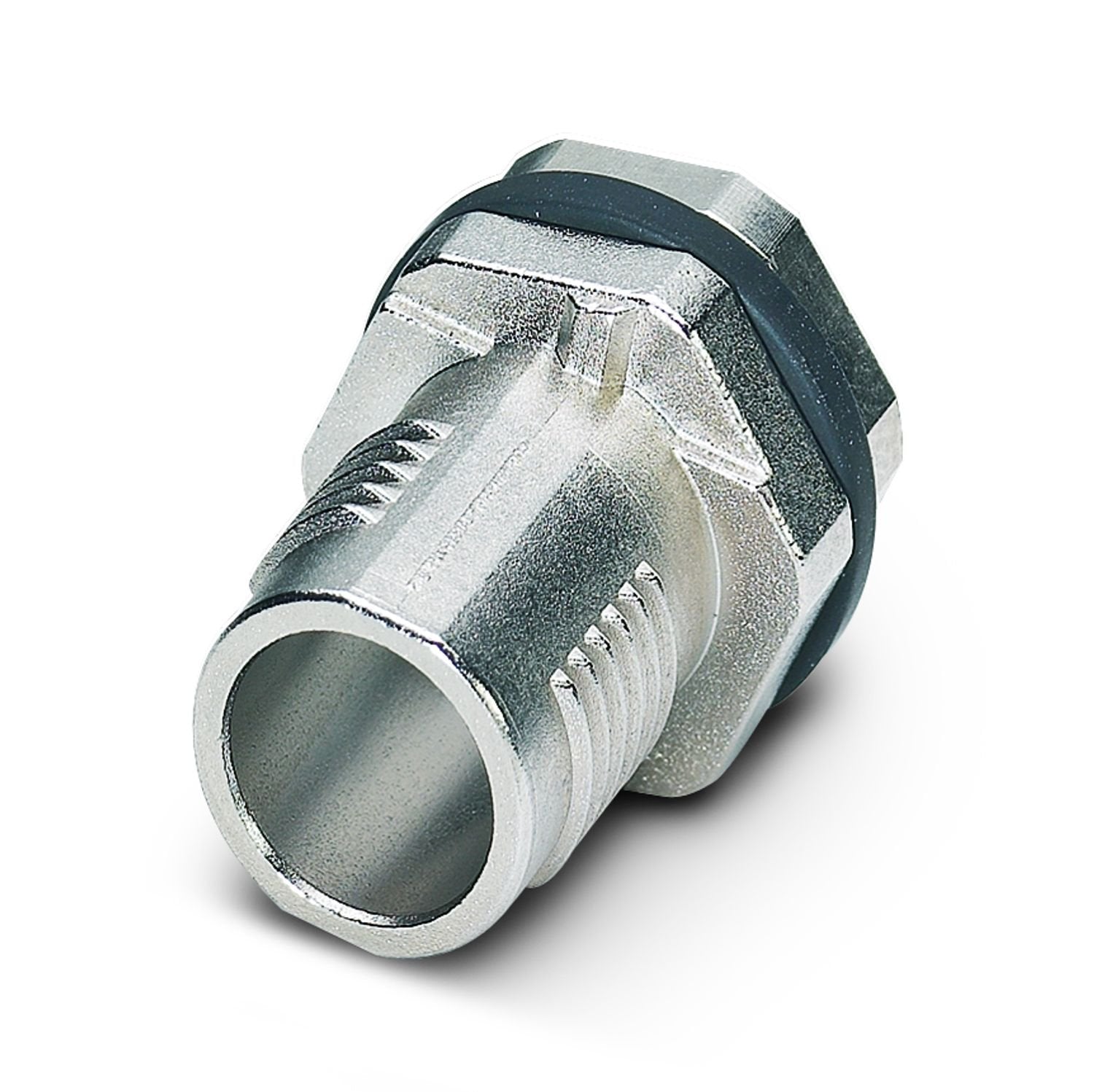 Housing screw connection, Pin, M12-SPEEDCON, this item is expected to be lead-free from Q2 2026 in accordance with RoHS II without exception 6c (Pb < 0.1%), a lead-free alternative is possible on request in advance