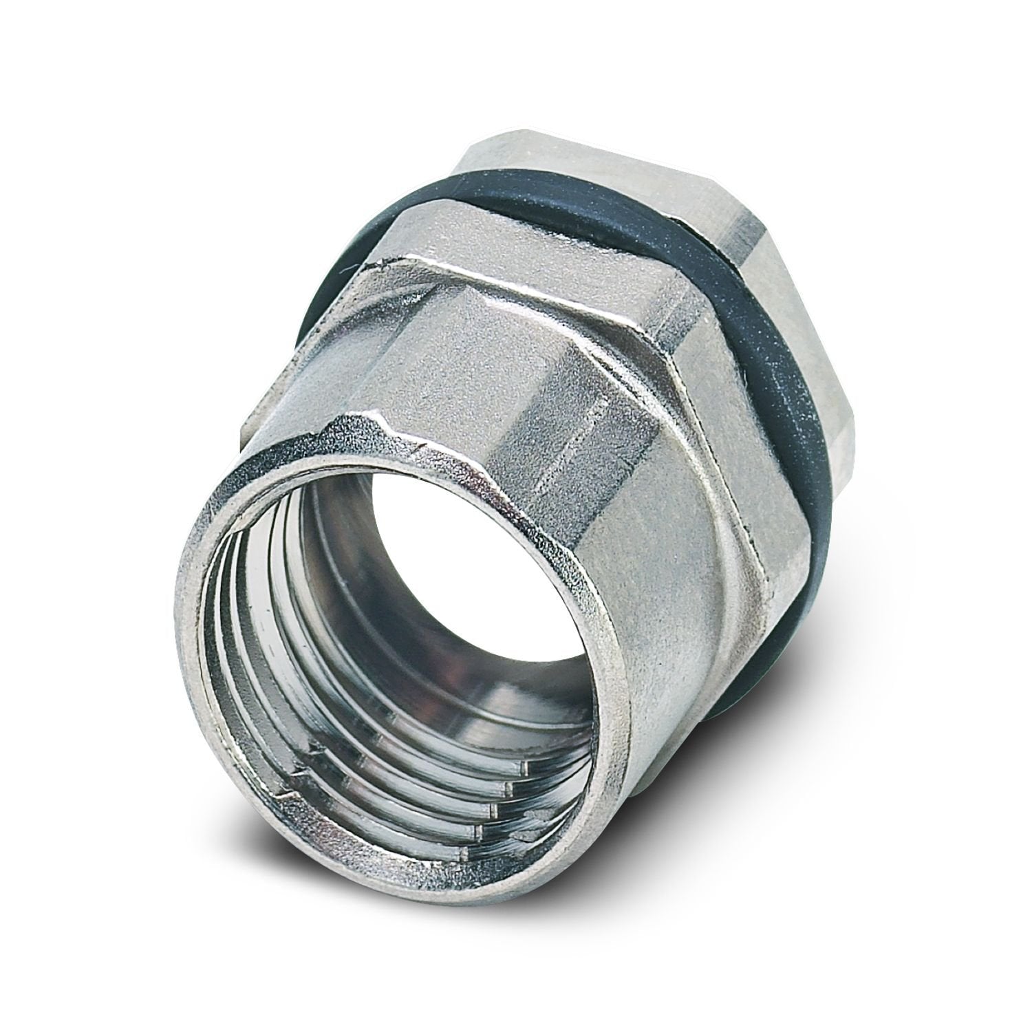 Housing screw connection, Socket, M12-SPEEDCON, this item is expected to be lead-free from Q2 2026 in accordance with RoHS II without exception 6c (Pb < 0.1%), a lead-free alternative is possible on request in advance