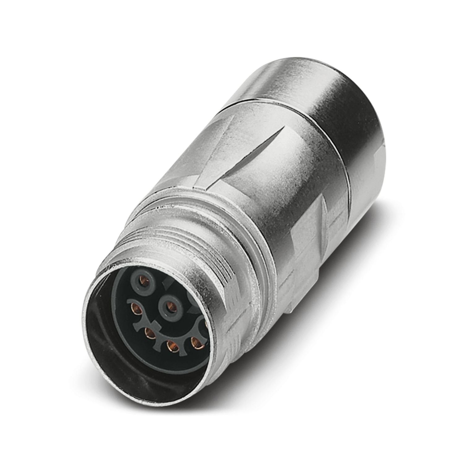 Coupler connector, straight, for standard and SPEEDCON interlock, M17, number of positions: 17, contact connection type: Socket, shielded: yes, degree of protection: IP67, cable diameter range: 5 mm ... 9.2 mm, number of positions: 17, connection method: Crimp connection, series: ST, This product is in the process of being discontinued. This product must no longer be considered for new projects. Please contact your sales representative for alternatives.