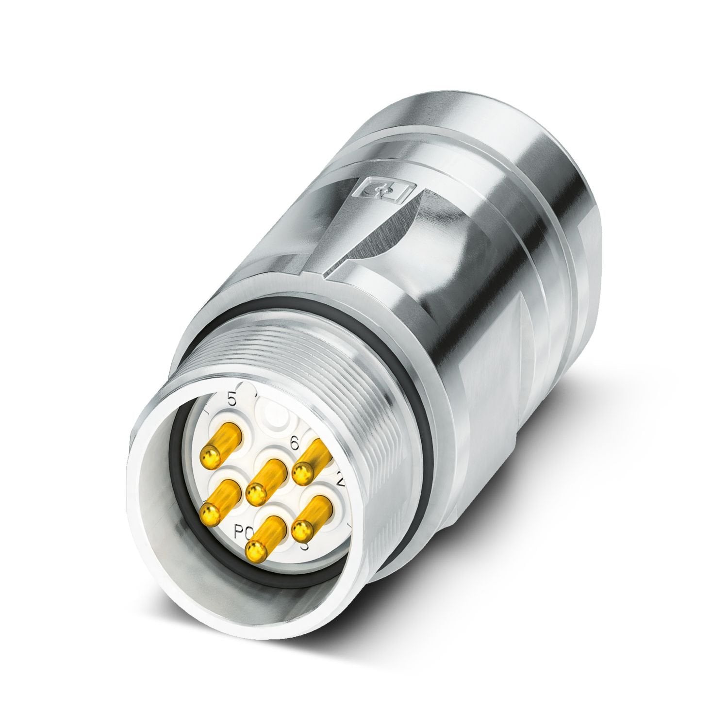 M23, Coupler connector, series: CA, straight, shielded: yes, for standard and SPEEDCON interlock, No. of pos.: 6, Direction of rotation: Standard, contact connection type: Pin, Solder connection, cable diameter range: 3 mm ... 14.5 mm, coding: N. This product is in the process of being discontinued. This product must no longer be considered for new projects. Please contact your sales representative for alternatives.
