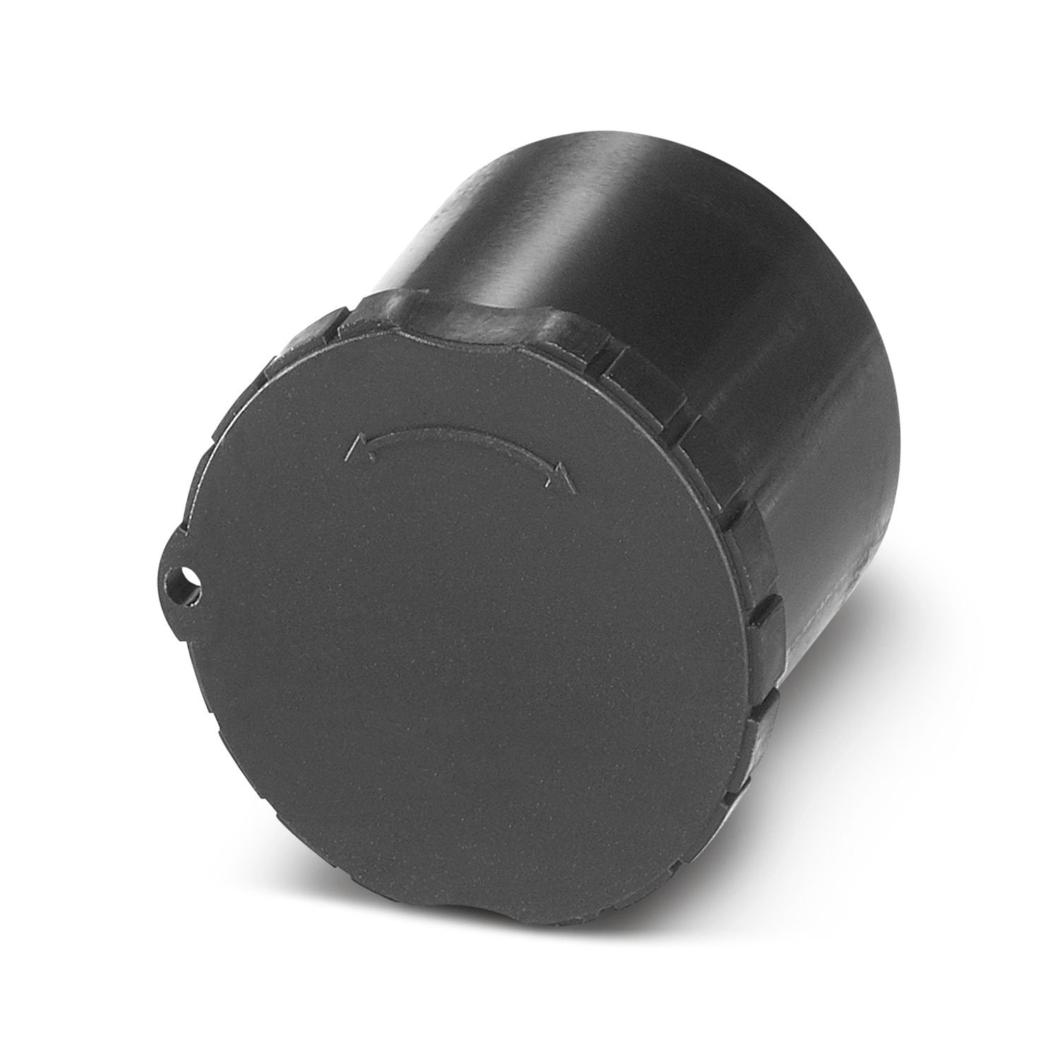 Plastic protection cap, antistatic, for RF, SF, CA, RC series connectors, with M23 external thread
