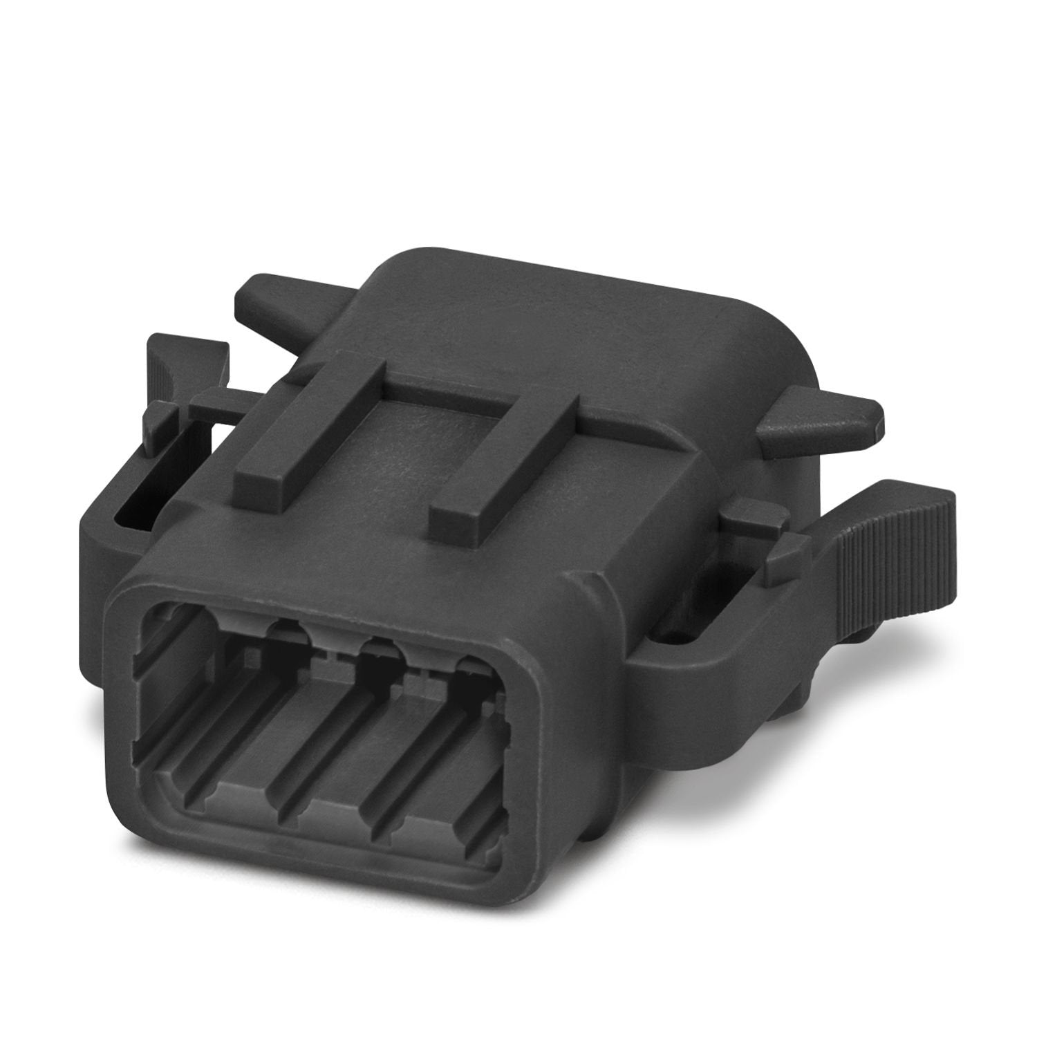 Connector housing, 8-position, Crimp contacts