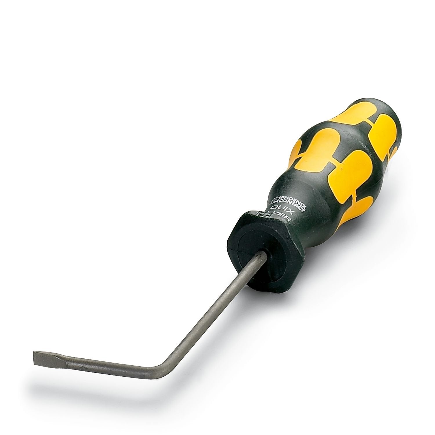 QUICKON lever tool, with angled head for confined spaces
