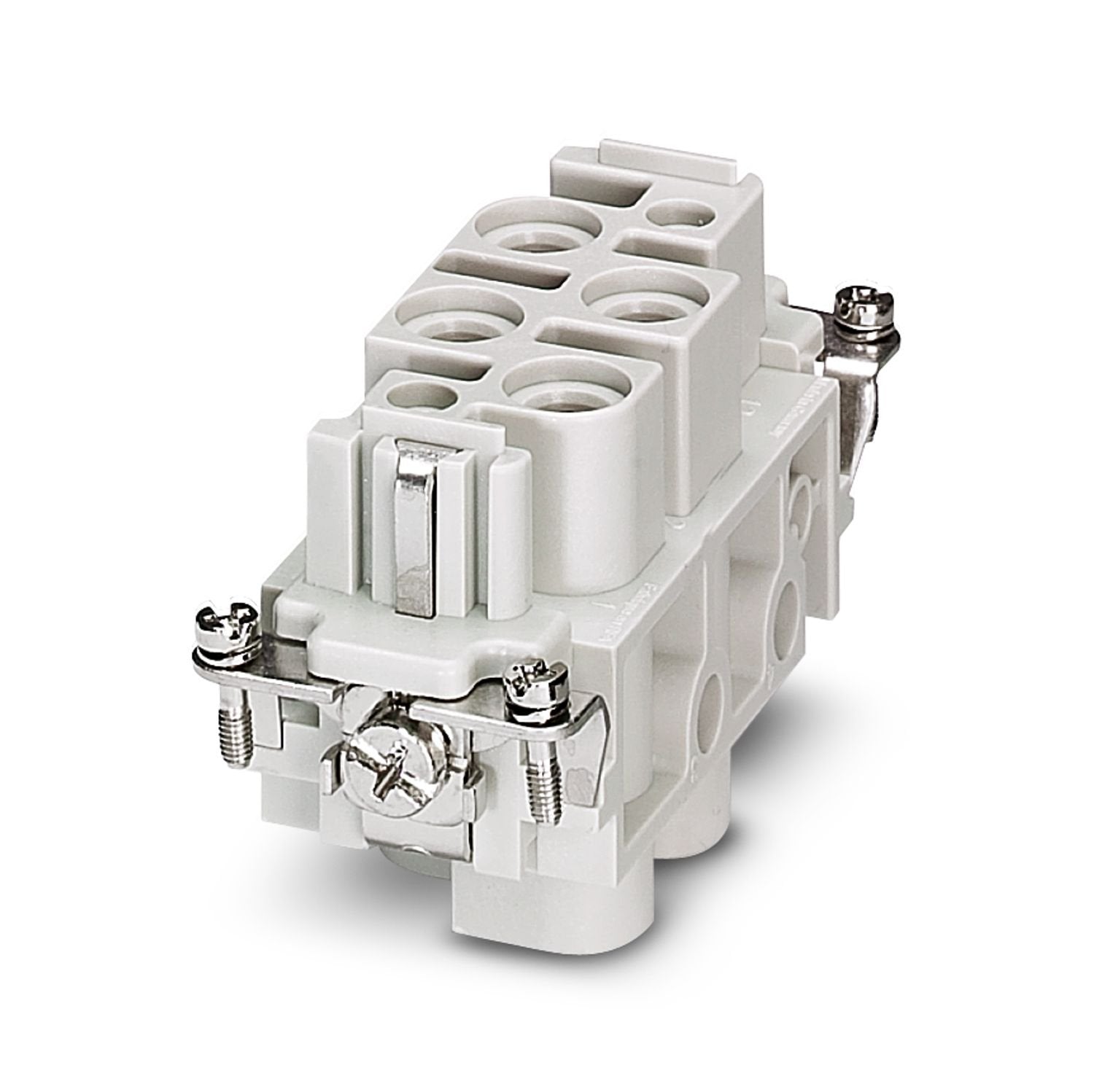 Contact insert, number of positions: 4+PE, size: B16, power contacts: 4, control contacts: 0, Socket, Screw connection, 830 V, 80 A, 1.5 mm 2 ... 16 mm 2 , application: Power