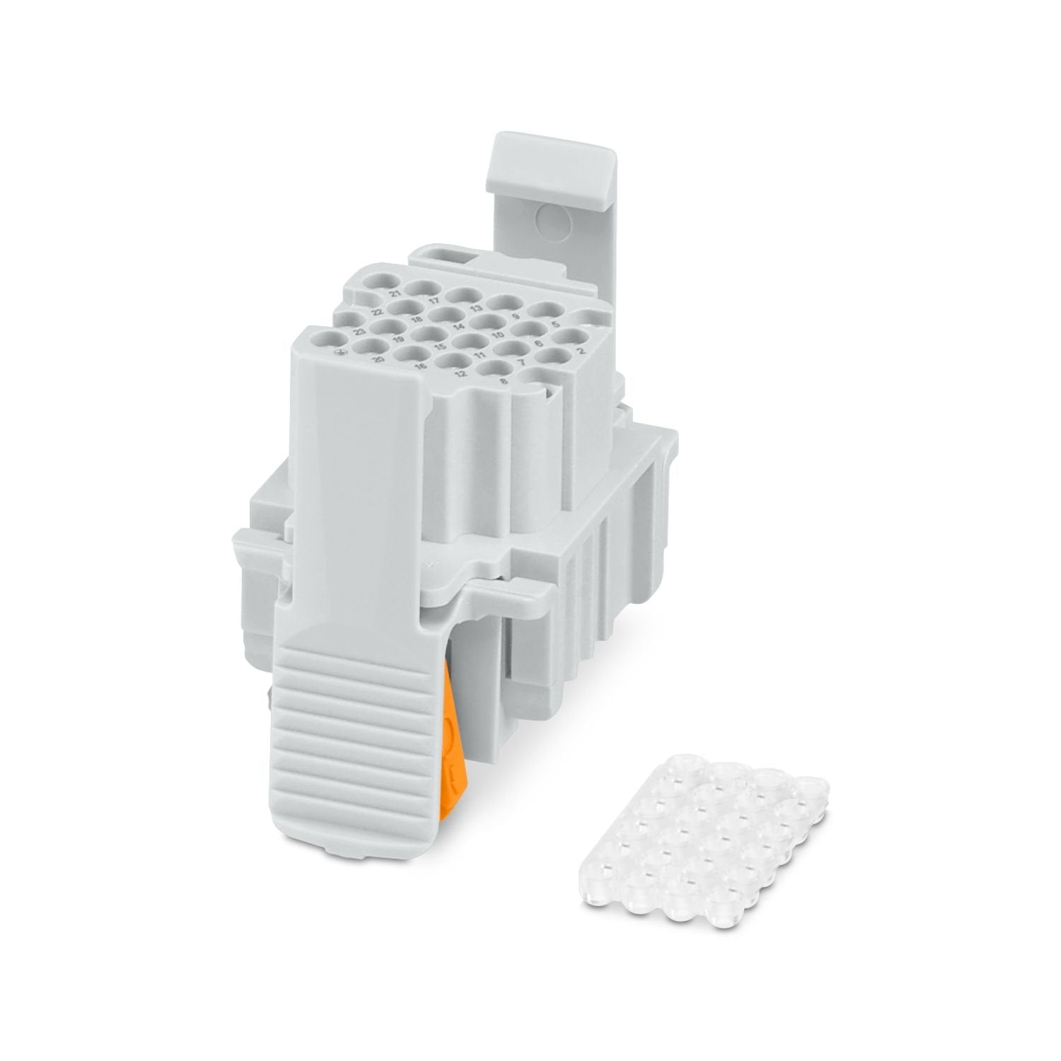 Conductor connector, number of positions: 23+PE, number of connections per position: 1, Socket, Crimp connection, 250 V, 10 A, 0.14 mm 2 ... 2.5 mm 2 , for connections in control cabinets