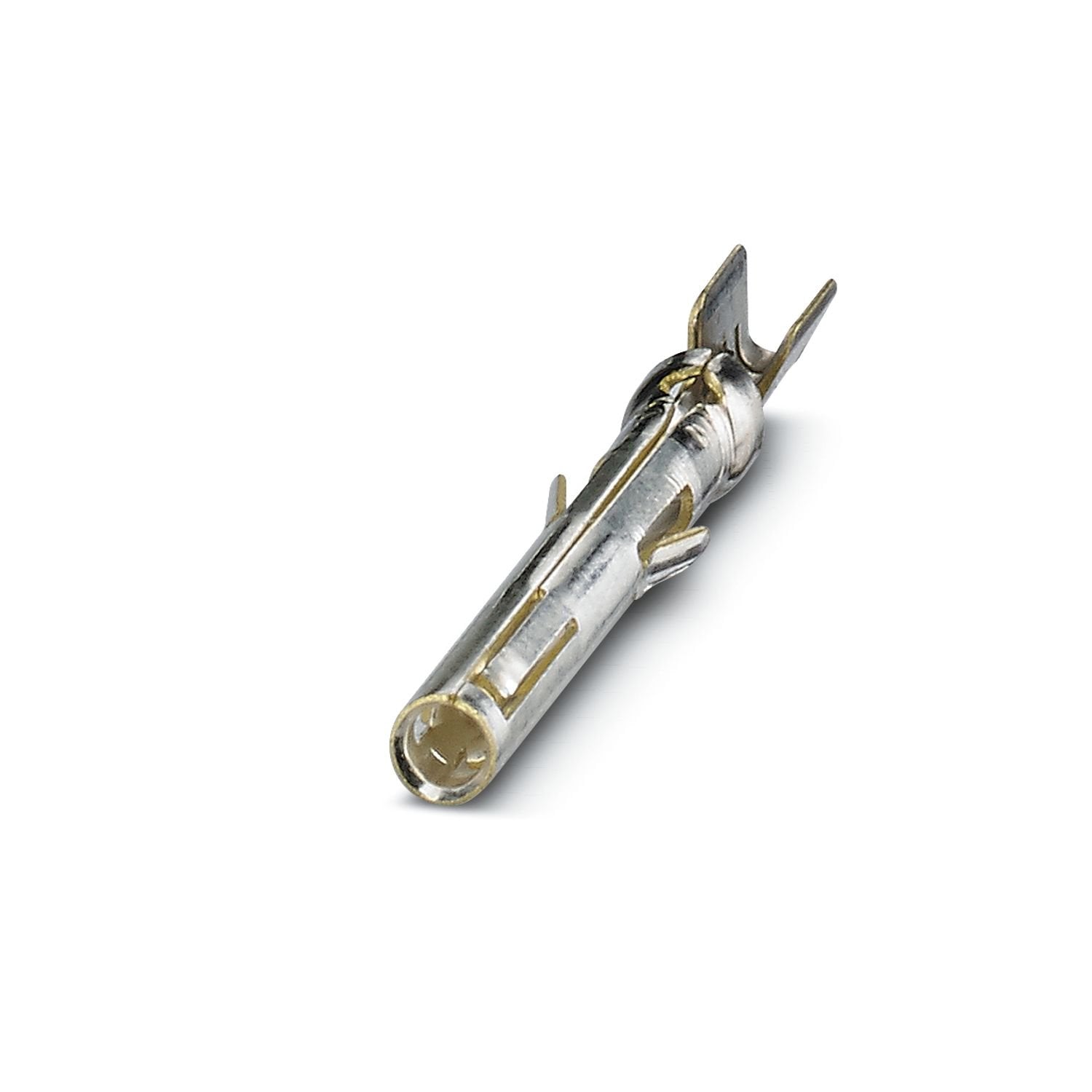 Crimp contact, series: HC-M-12, Socket, rolled, contact diameter: 1.6 mm, connection cross section: 0.34 mm 2 ... 1 mm 2 , AWG 22...17 , contact material: Cu alloy