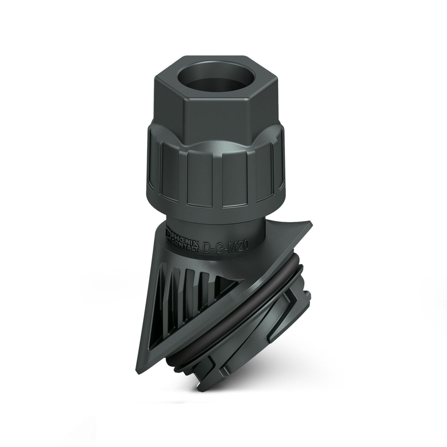 EVO plastic cable gland with bayonet locking, for housing series D, size M20, cable diameter: 7 mm ... 13 mm.
