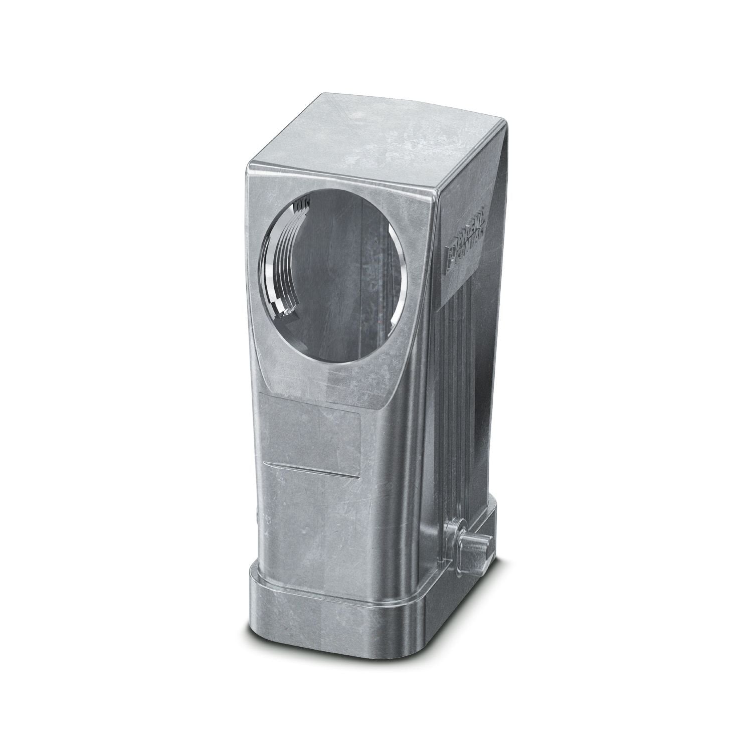 Sleeve housing COM, for single locking latch, material: Die-cast aluminum, salt water resistant, cable outlets: 1, lateral, 1x M25, height: 68 mm, cable gland: none, Standard