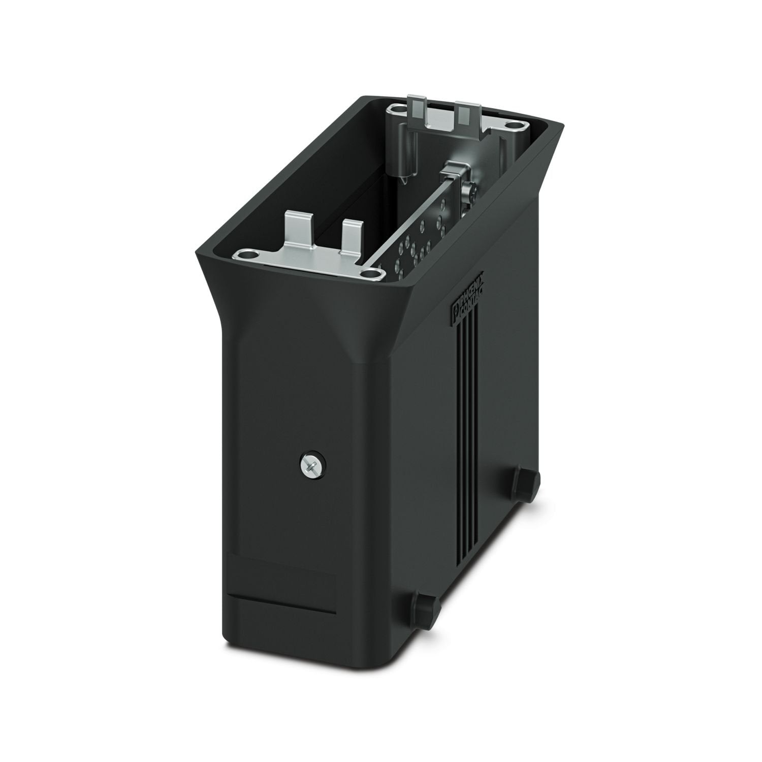 Sleeve housing B24, for double locking latch, material: PA, straight, height: 99.5 mm, cable gland: none, Adapter sleeve for the CES cable entry system, Can be optimally combined with modular contact inserts